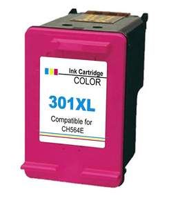 bijstand Kracht Salie HP 301XL / CH564EE inktcartridge kleur hoge capaciteit 16ml (huismerk)